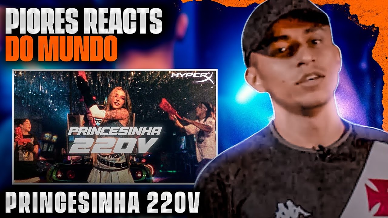 MUCA REAGINDO A PRINCESINHA 220V DA LOUD THAIGA
