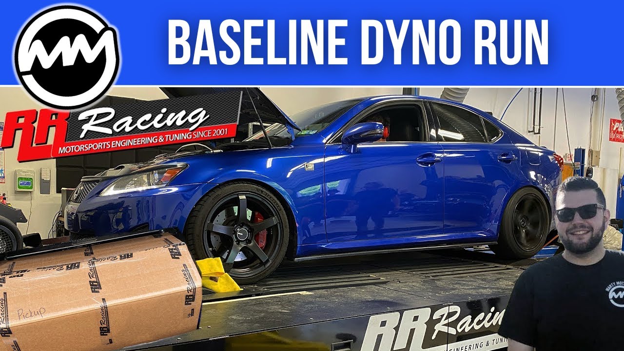 Dyno Run Before Supercharging My Lexus IS350!