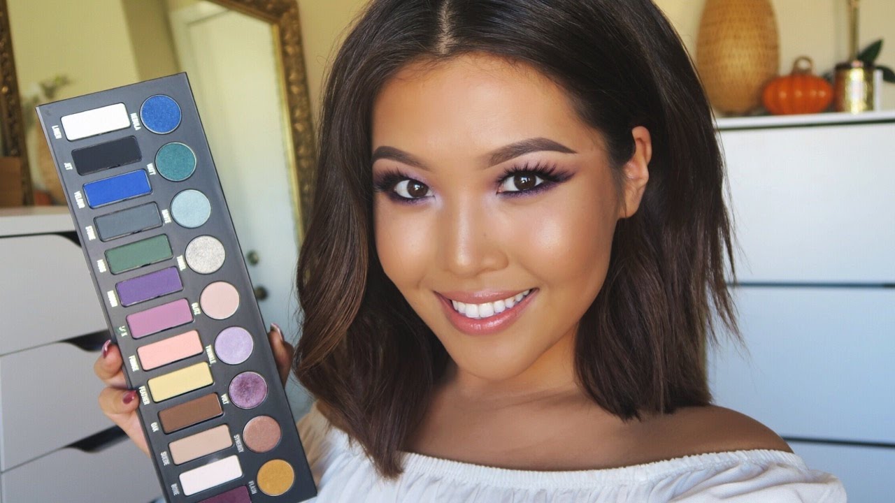 Simple & Quick GLAM Eyes Using Kat Von D Metal Matte Palette | MARLA NYAMDORJ