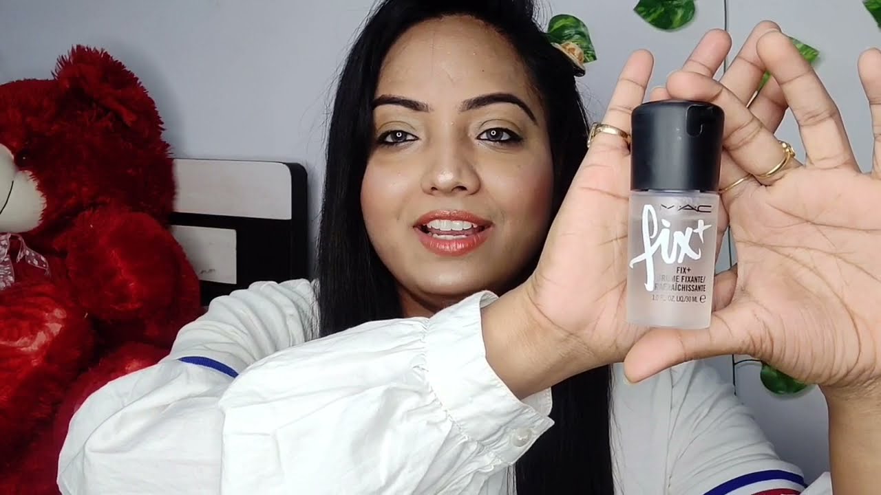 How to apply MAC prep + Prime fix spray | MAC Prep + prime fix plus Review | Shubhangi srivastava