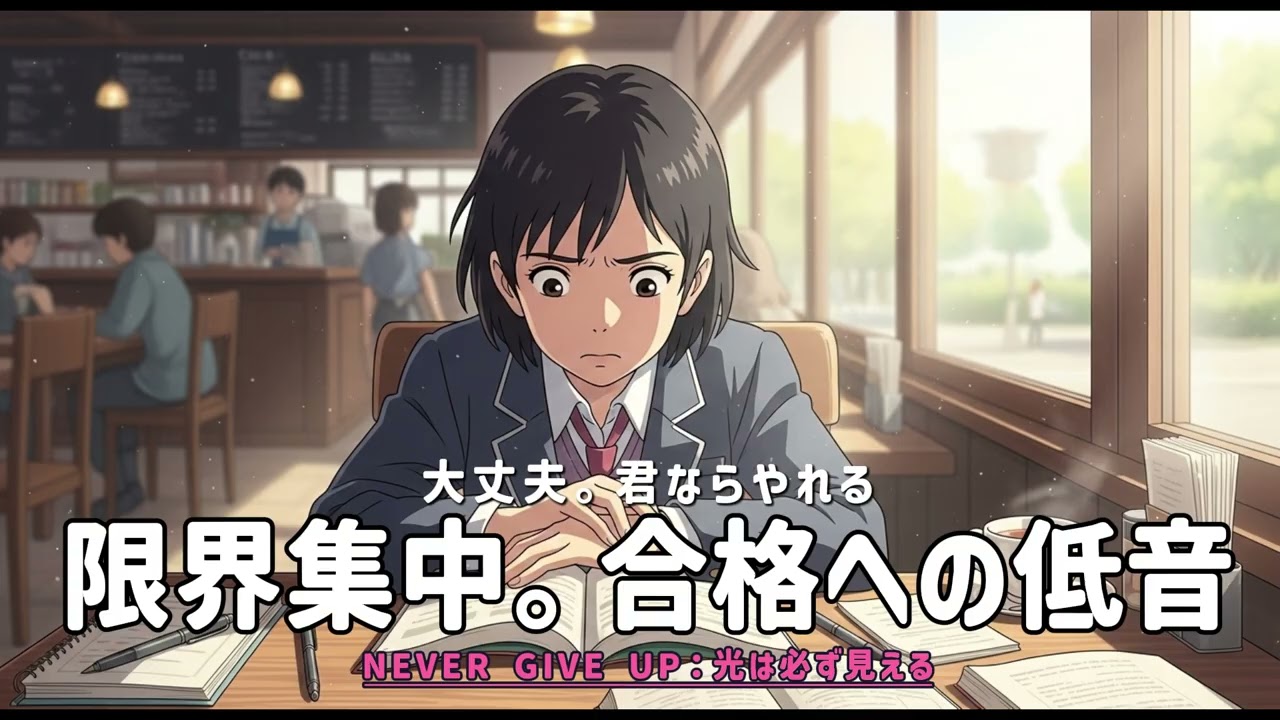 【直前期】合格を掴み取るための作業用BGM。最後の追い込み専用BGM【受験生応援】