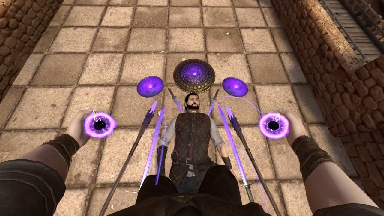 Everything You Can Do With The Gravity Spell In Blade And Sorcery