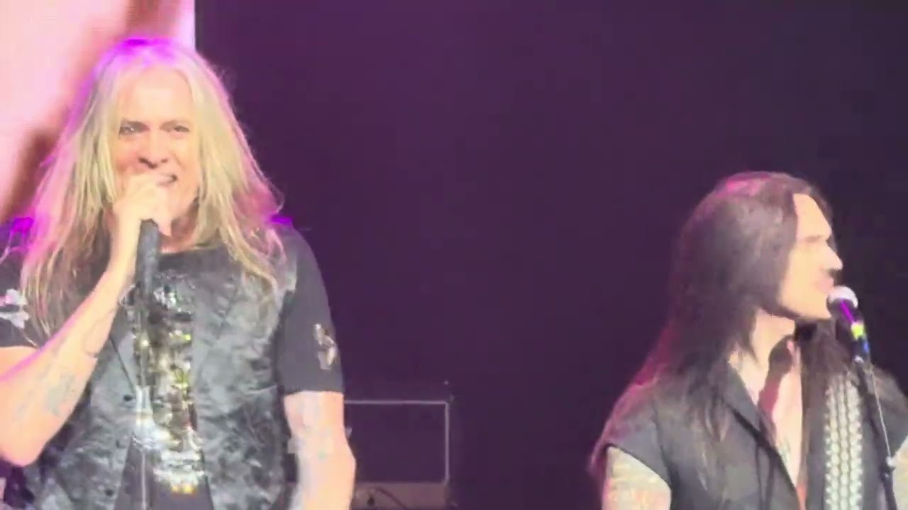 Sebastian Bach “ 18 And Life “ Mohegan Sun Arena, Uncasville, CT 10/17/25