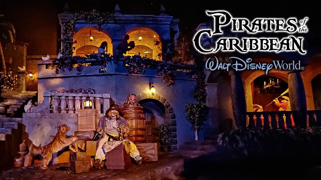 Pirates of the Caribbean On Ride Low Light 4K POV Magic Kingdom Walt Disney World 2025 02 25