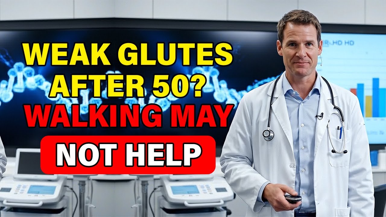 Why Sitting Exercises Can Help Weak Glutes After 50 | Senior's Health Tips Experts Have Verified