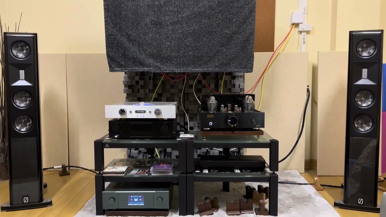 Kiss In Blue /Borresen X3 with tube amplifier