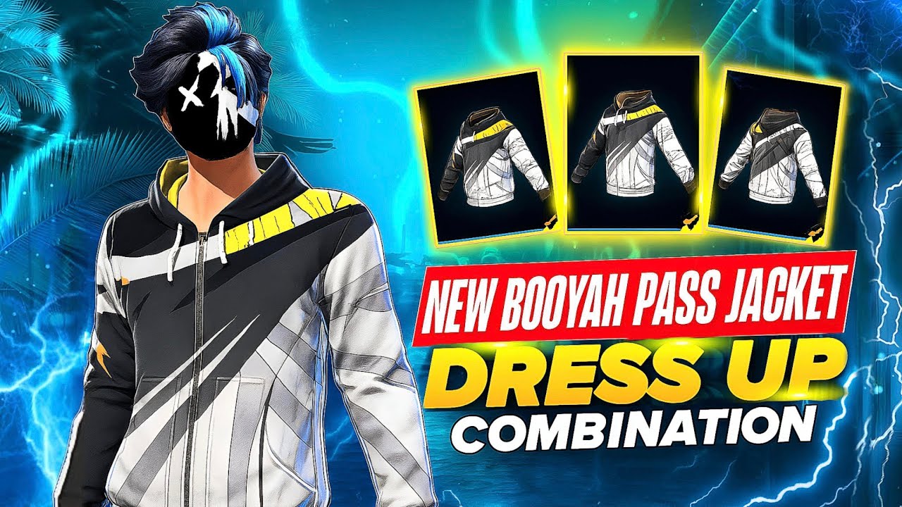 NEW 😍 BOOYAH PASS JACKET 🧥 GOD LEVEL DRESS COMBINATION | NO 😱 TOP UP DRESS COMBINATION