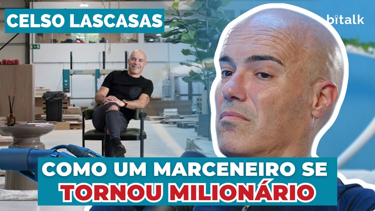 #194: COMO UM MARCENEIRO SE TORNOU MILIONÁRIO E O PODER DAS MARCAS DE LUXO c/ Celso Lascasas