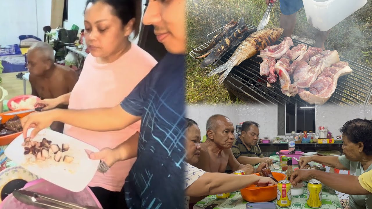 BBQ Di Hujung Bilik Rumah Panjang // Berkongsi Rezeki Makn Bersama Penduduk