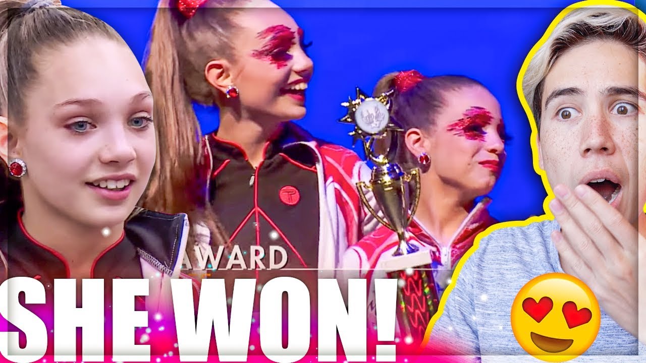 Mackenzie BEATS Maddie Ziegler For The Overall Winner! Dance Moms | Reaction