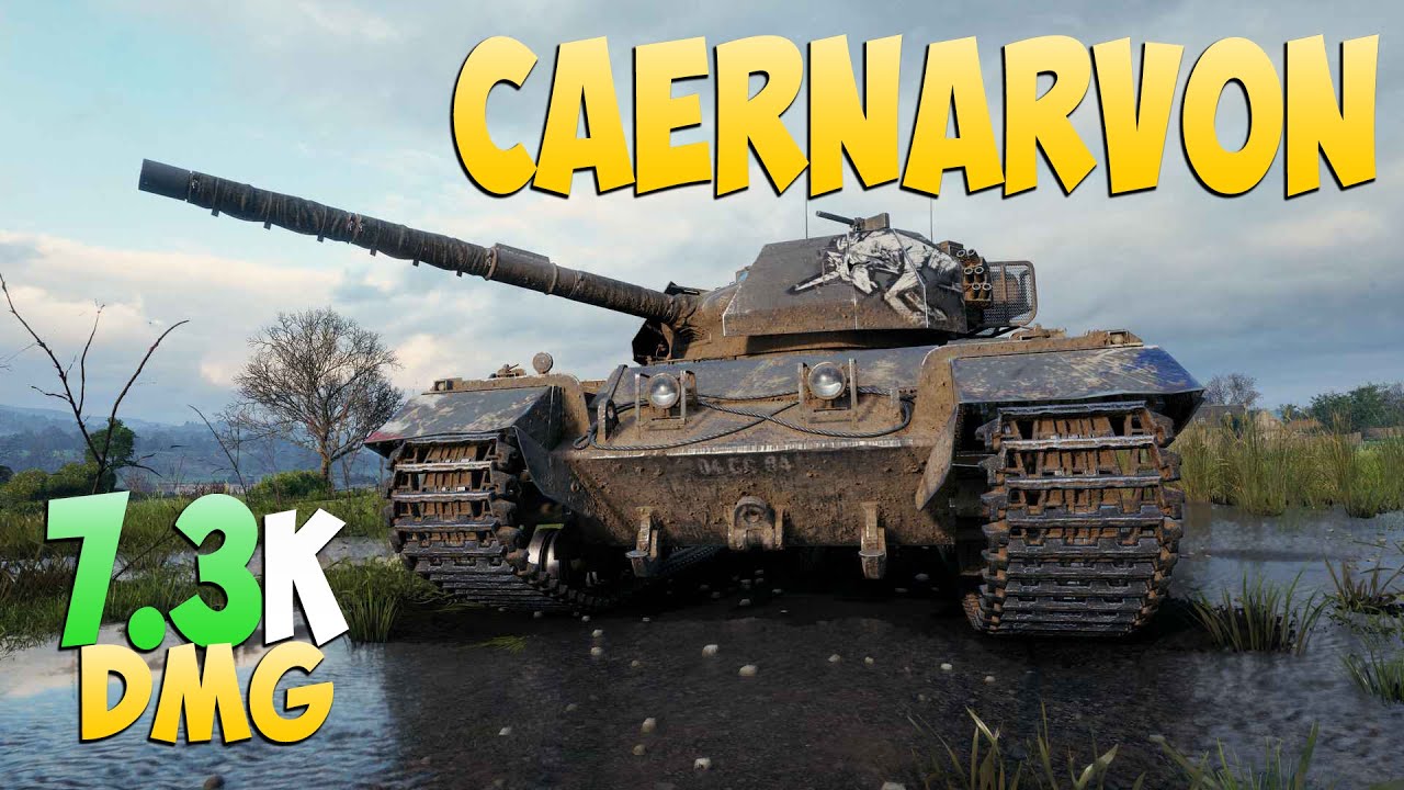 Caernarvon - 8 Фрагов 7.3K Урона - Вроде ничего! - Мир Танков