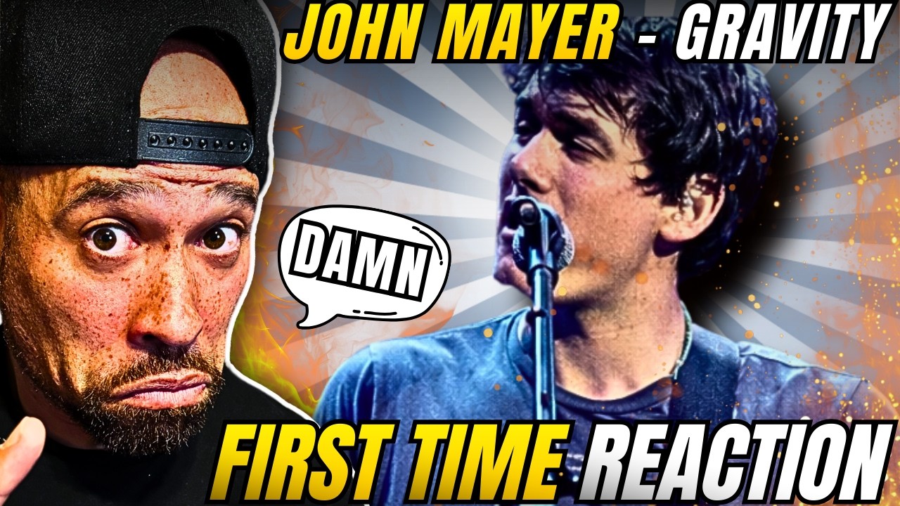 John Mayer is RIDICULOUS, Gravity FIRST time REACTION! I had NO CLUE he could do THAT....
