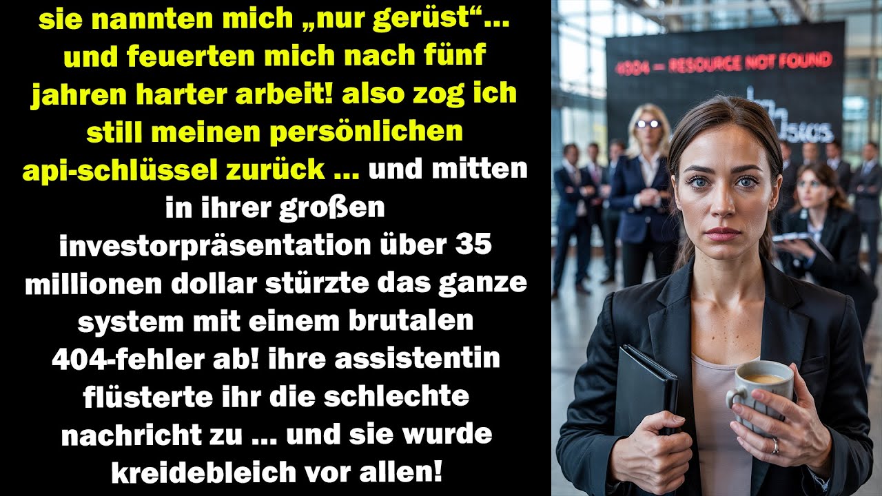 nach 5 jahren gefeuert! ich zog meinen api-schlüssel zurück – mitten in ihrer 35m-dollar-pitch-crash