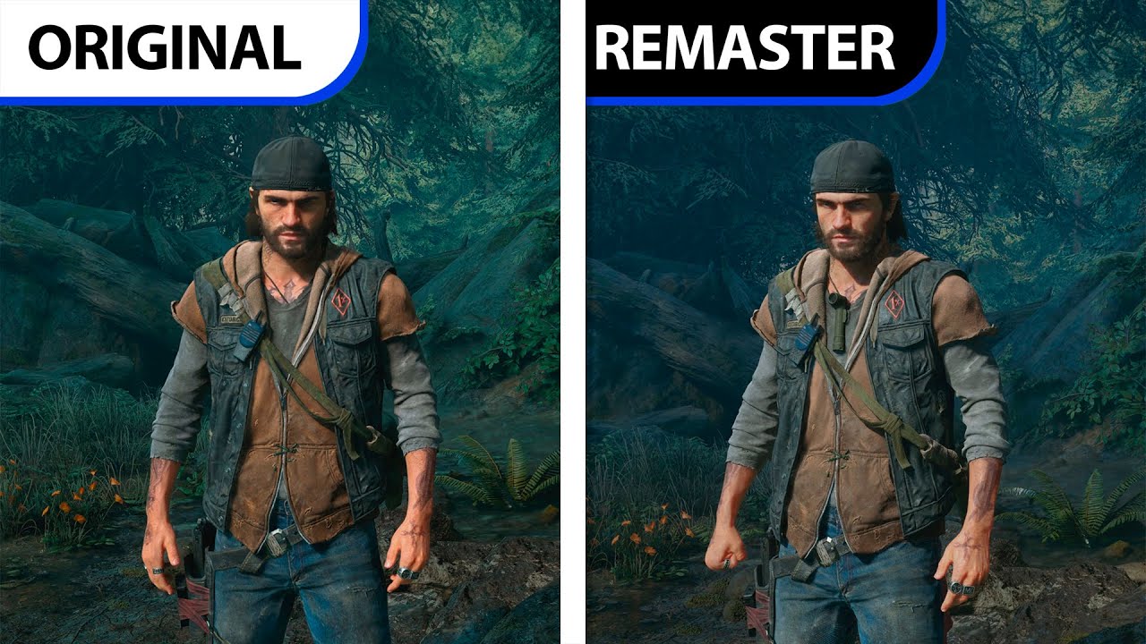 Days Gone | Original vs Remaster | Final Gameplay Graphics Comparison
