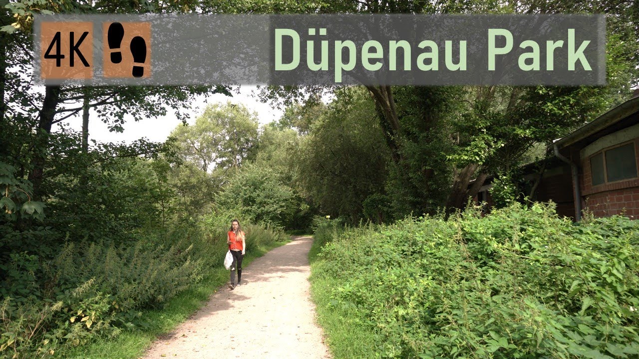 【4K】Nostalgic Summer Walk in D&uuml;penau Park | Schenefeld 🇩🇪