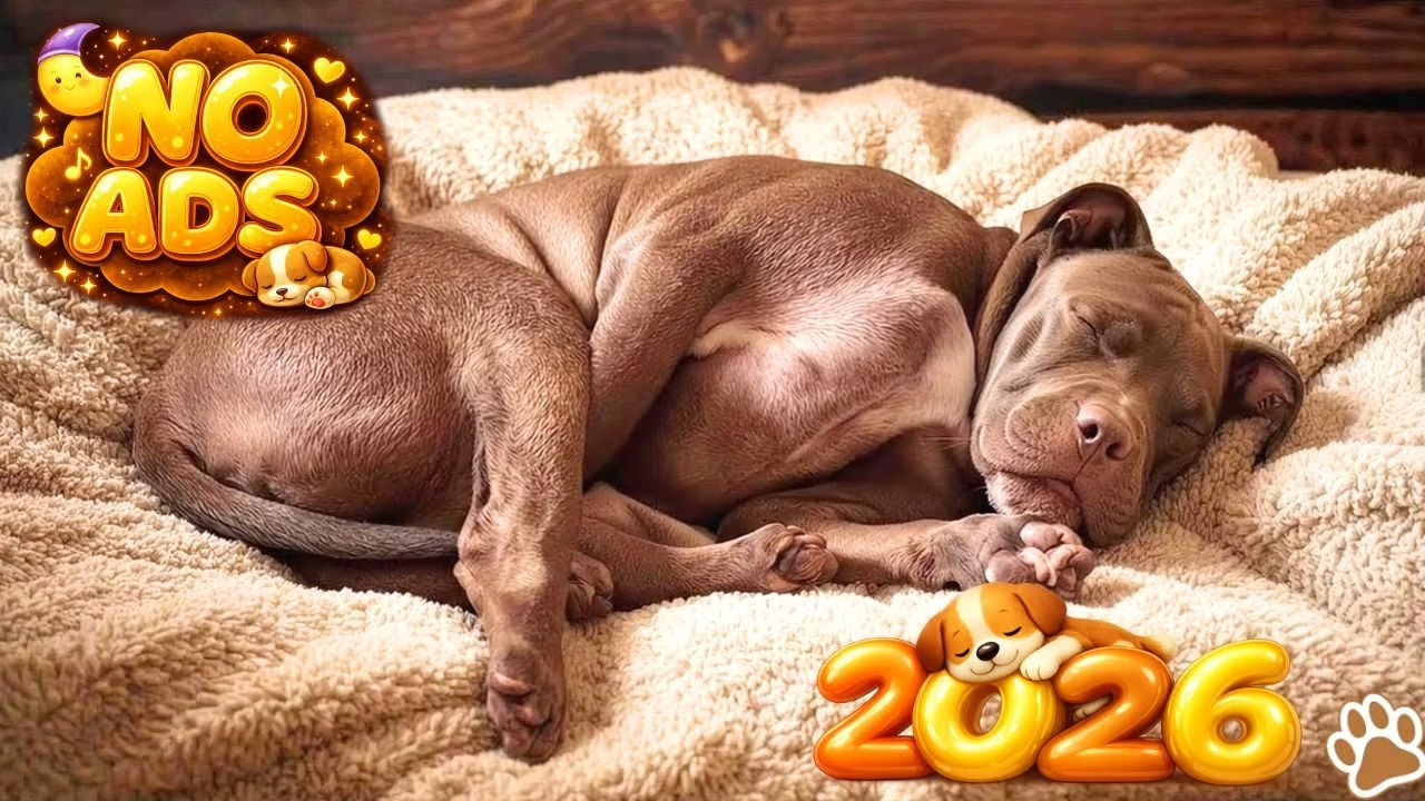 12 HOURS of Deep Sleep Dog Calming Music🐶Anti Separation Anxiety Relief Music🎵NO ADS
