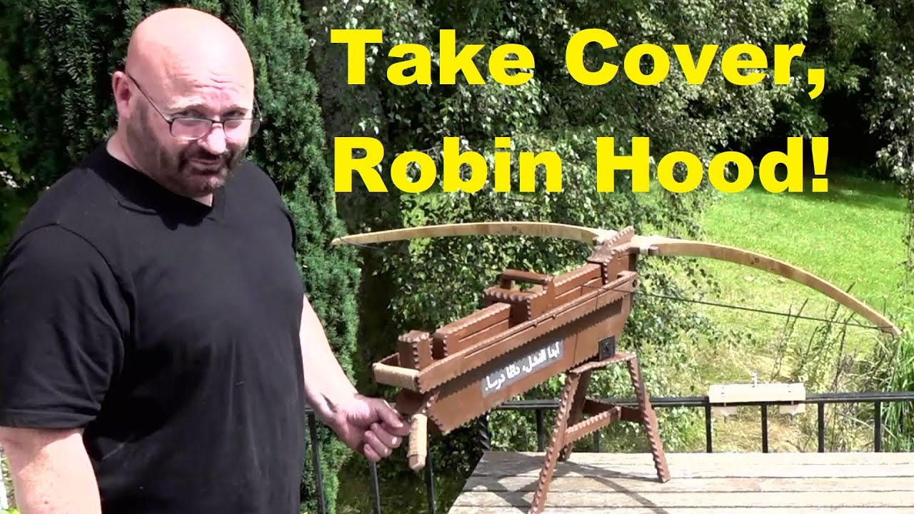 The Machine Gun Bow, Recreated! Robin Hood 2018 For Real.