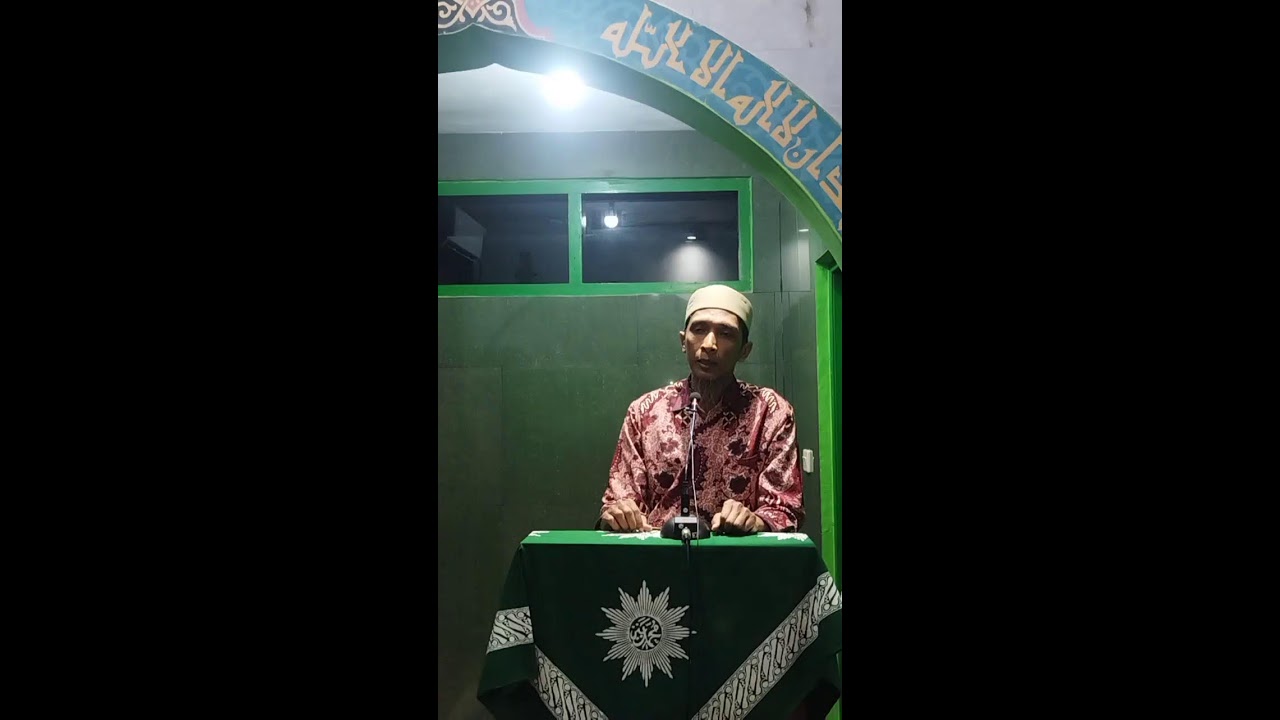 Kultum Tarawih Masjid Al Muttaqin Singojayan
