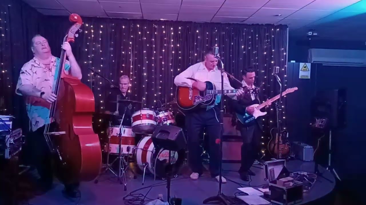 Jack and The Real Deals - Brown Eyed Handsome Man (New Leeds R&R Club, The Spinning Wheel 2024)