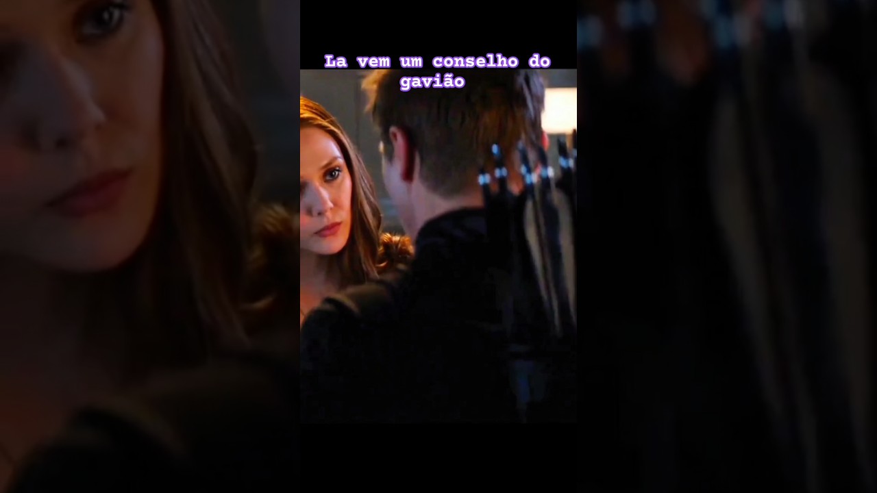 o gavi&atilde;o arqueiro dava bons conselhos para a Wanda #feiticeiraescarlate #clintbarton #gaviaoarqueiro