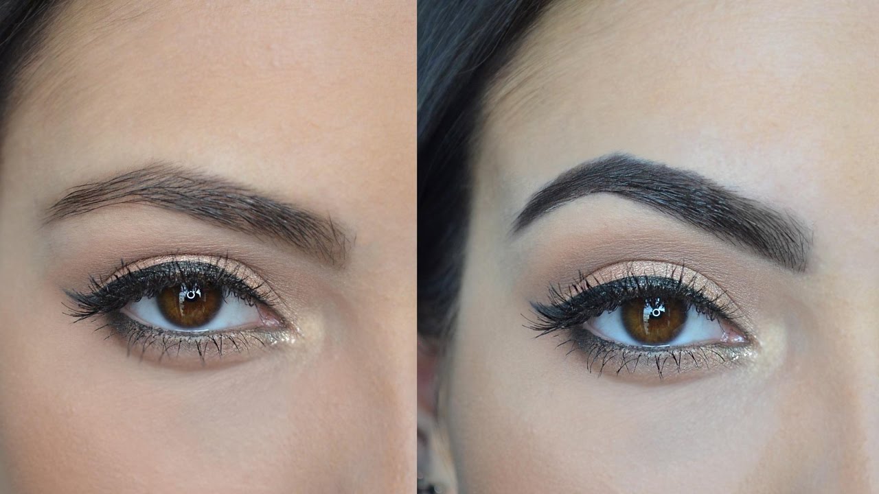 Ceja natural vs. Ceja tipo INSTAGRAM | Anna Sarelly