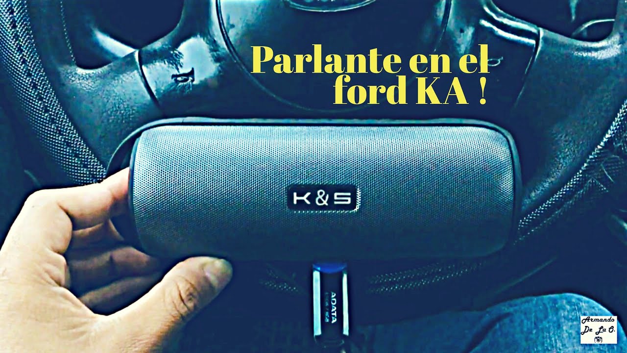 Parlante Boom Tower en el Ford Ka! No usar autoestéreo esta es una opción!