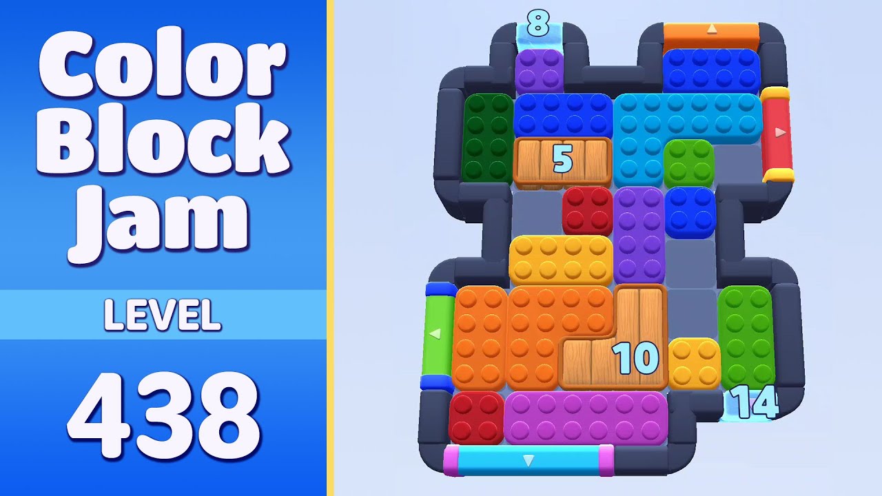 Color Block Jam Level 438 | Every Puzzle Solved! 🎯