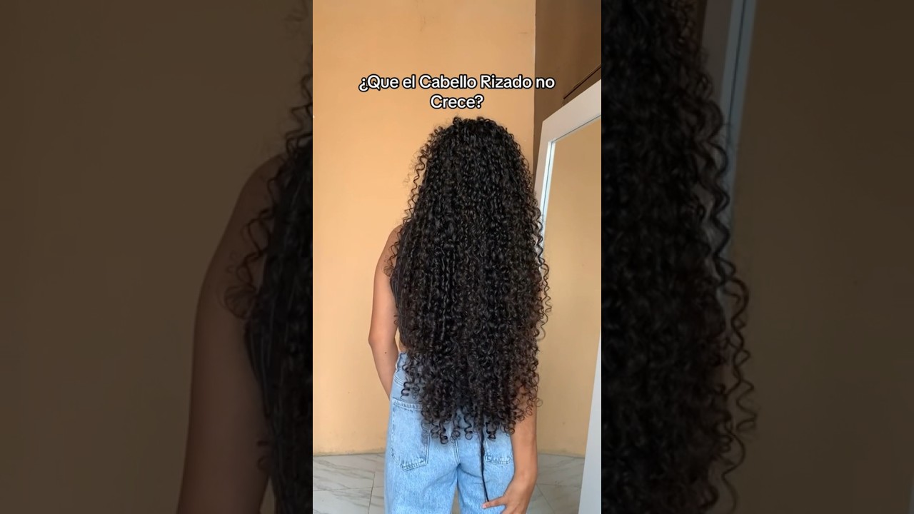 Que el Cabello Rizado No Crece? 😏