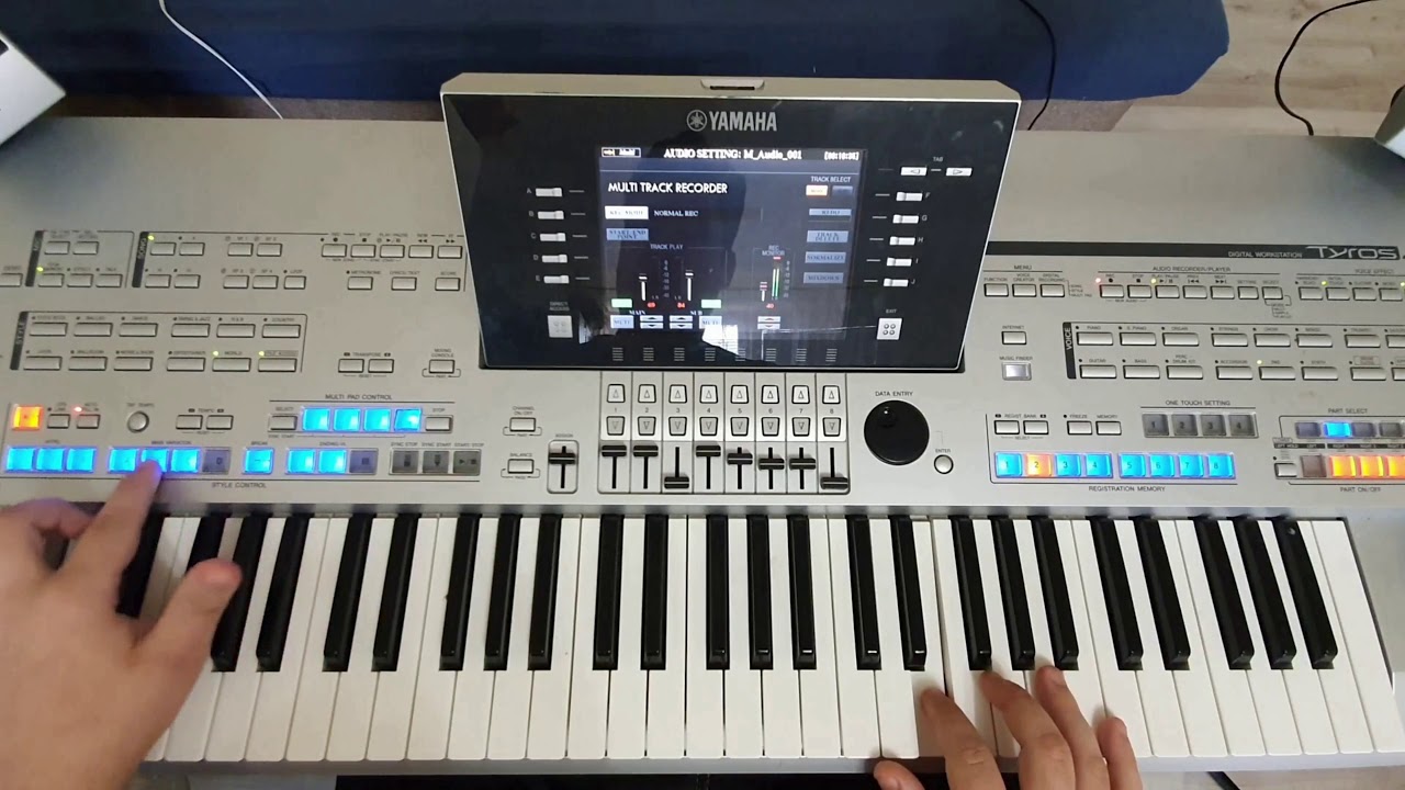 Gipsy Yamaha Len tebe Lásko Gipsy Socialka nastavenie štylu sample disko tyros 4