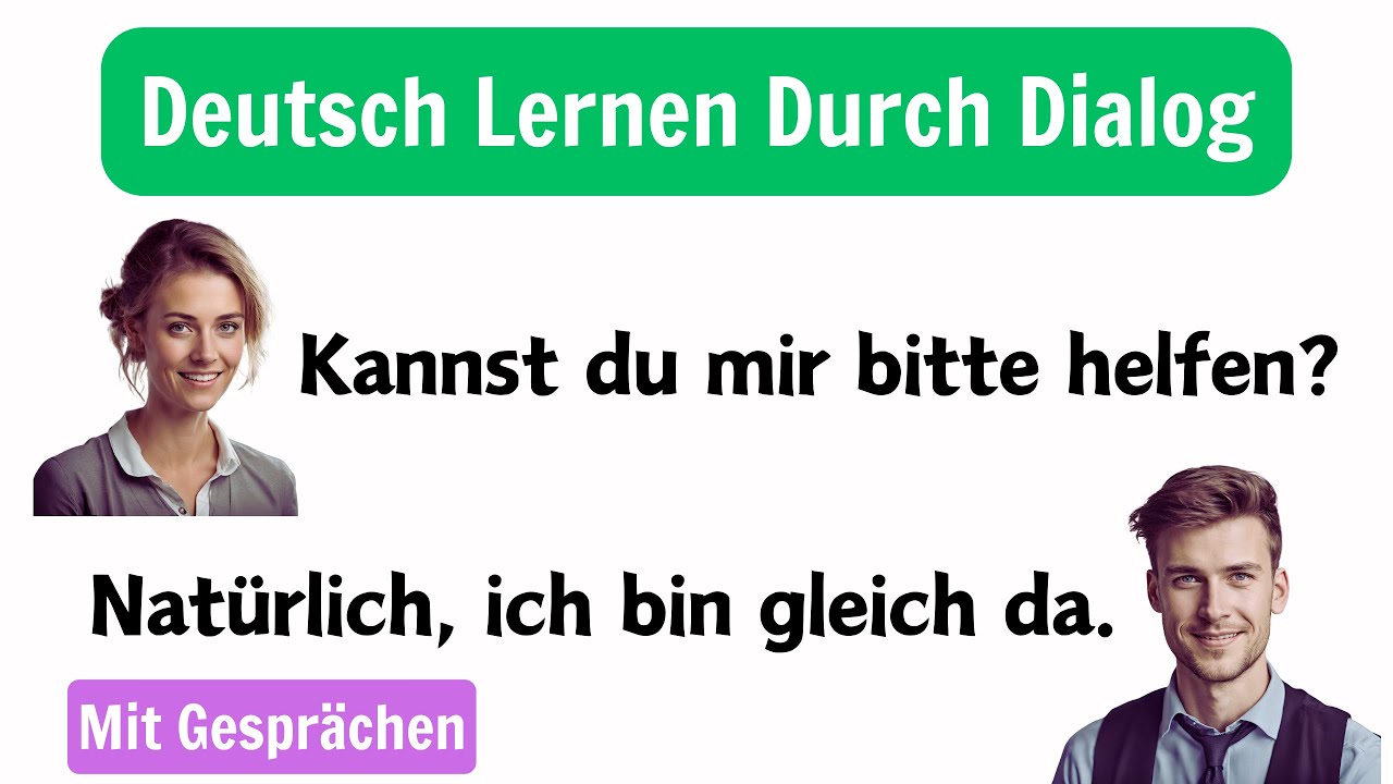 Deutsch Lernen Mit Dialogen | Täglich Deutsch Sprechen zur Verbesserung der Sprechfähigkeit