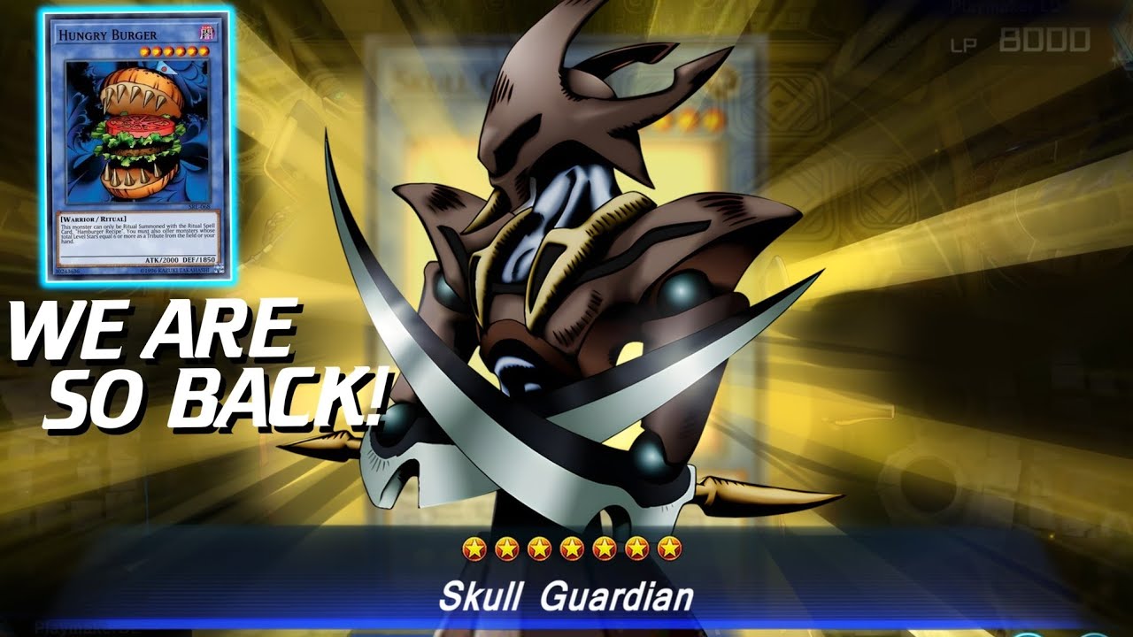 THE OG HAS RETURNED! Skull Guardian  Hungry Burger Nouvelles Voiceless Voice [Yu-Gi-Oh! Master Duel]