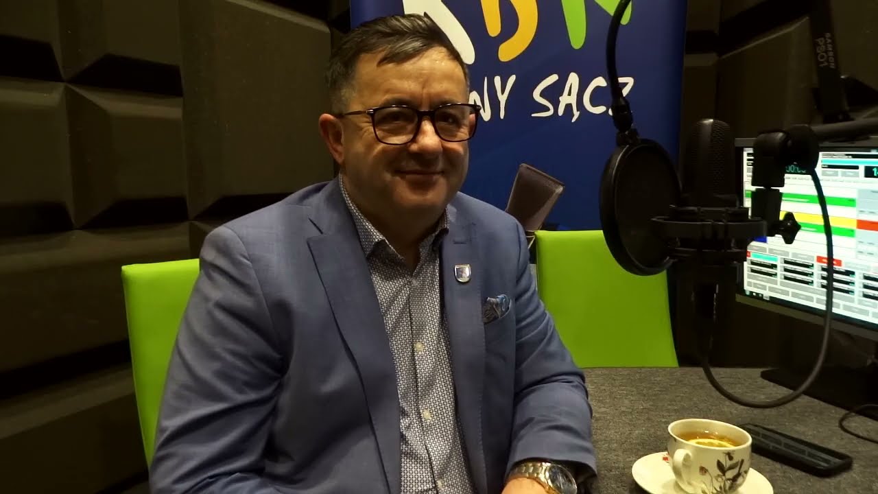 Stanisław Kuzak, wójt gminy Chełmiec. Słowo za słowo w RDN Nowy Sącz (19.01.2025)