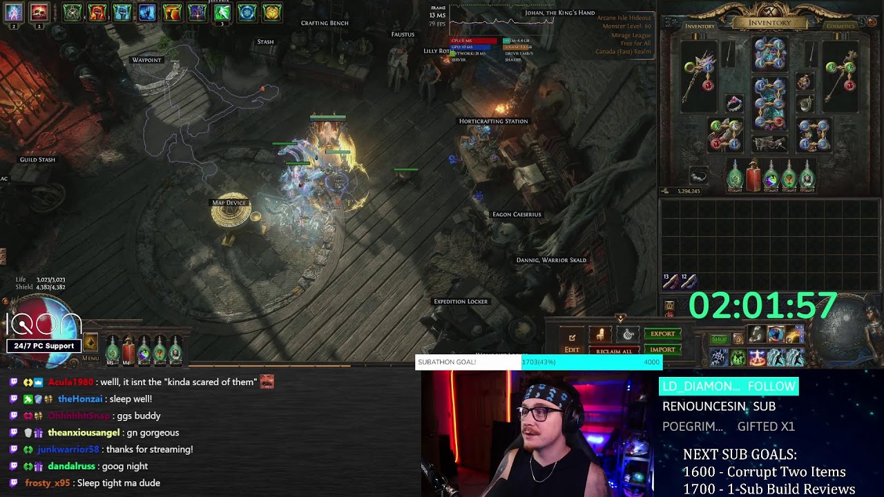 SUBATHON DAY 13 - Sands of Time Wave of Conviction of Trarthus [3.28 Mirage]