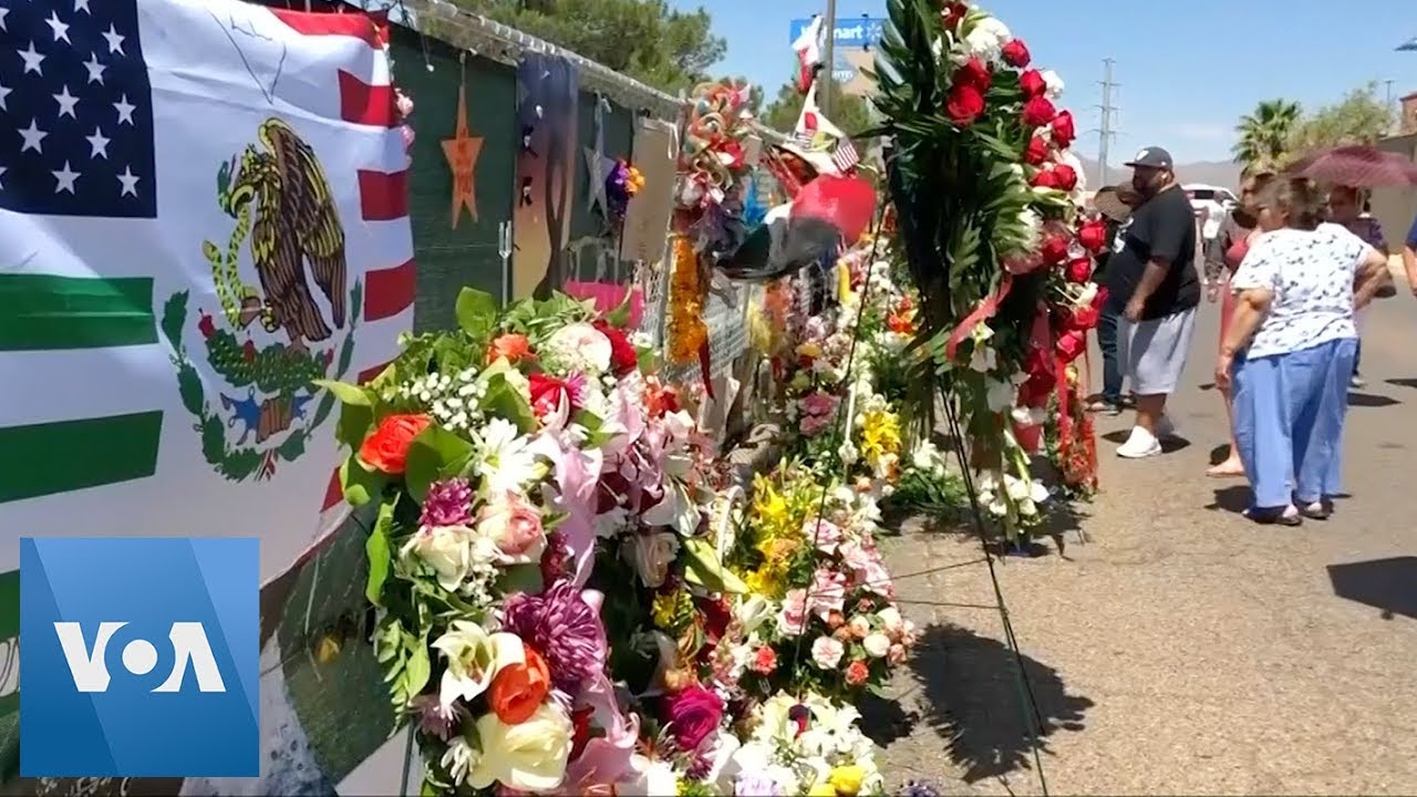 Flowers from Around the World Honor El Paso Shooting Victims