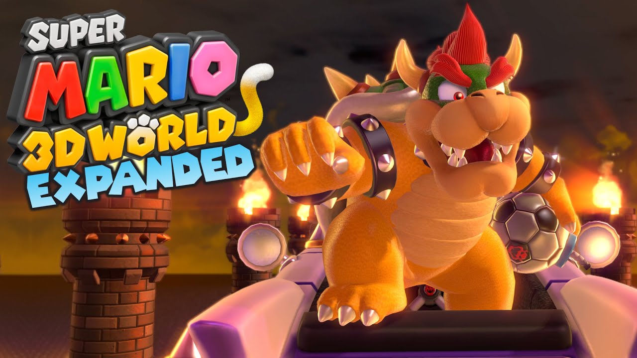 БОЛЬШАЯ битва на шоссе Боузера!! (Расширяющийся мир Super Mario 3D)