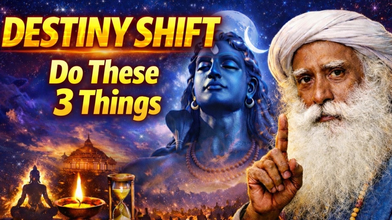 ONE NIGHT SHIFT | COSMIC TURNING POINT | 3 Things Sadhguru On Mahashivratri 2026