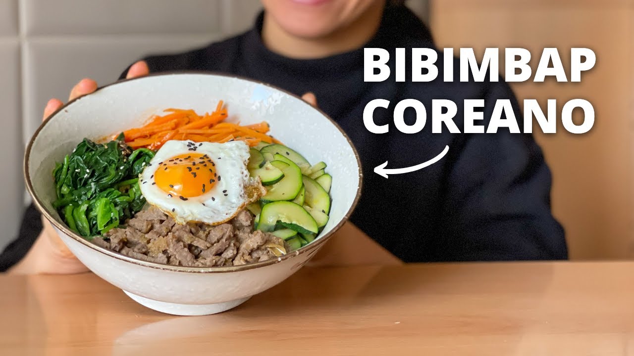 Receta de Bibimbap Coreano | Cocina con Coqui