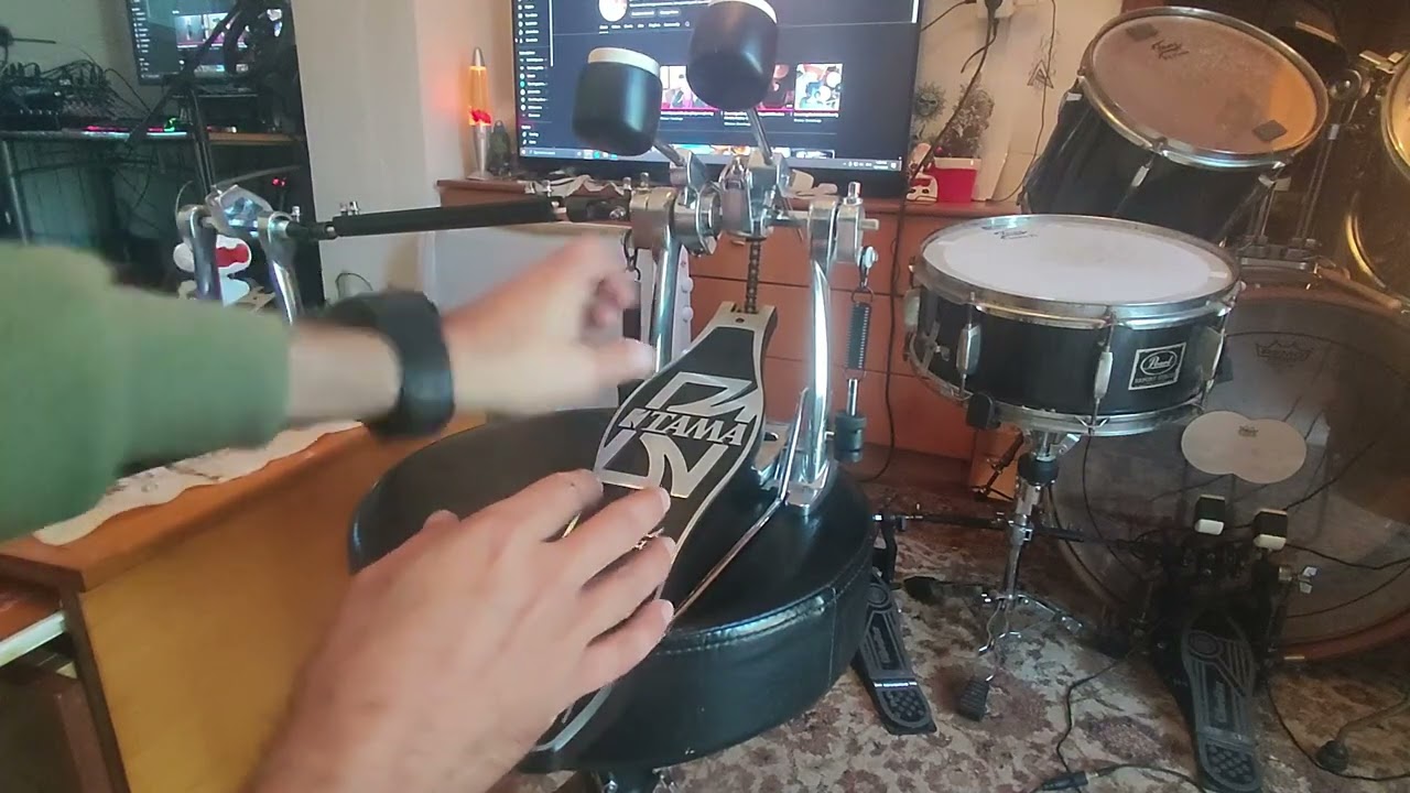 Распаковка и обзор двойной педали для бас-барабана Tama HP30TW