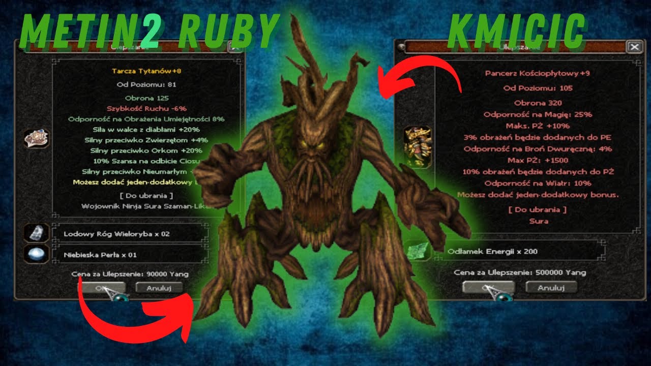 Metin2.pl Ruby  [Kirin] #5 - Ulepszanie EQ, Mixowanie, Expienie na Bossach.