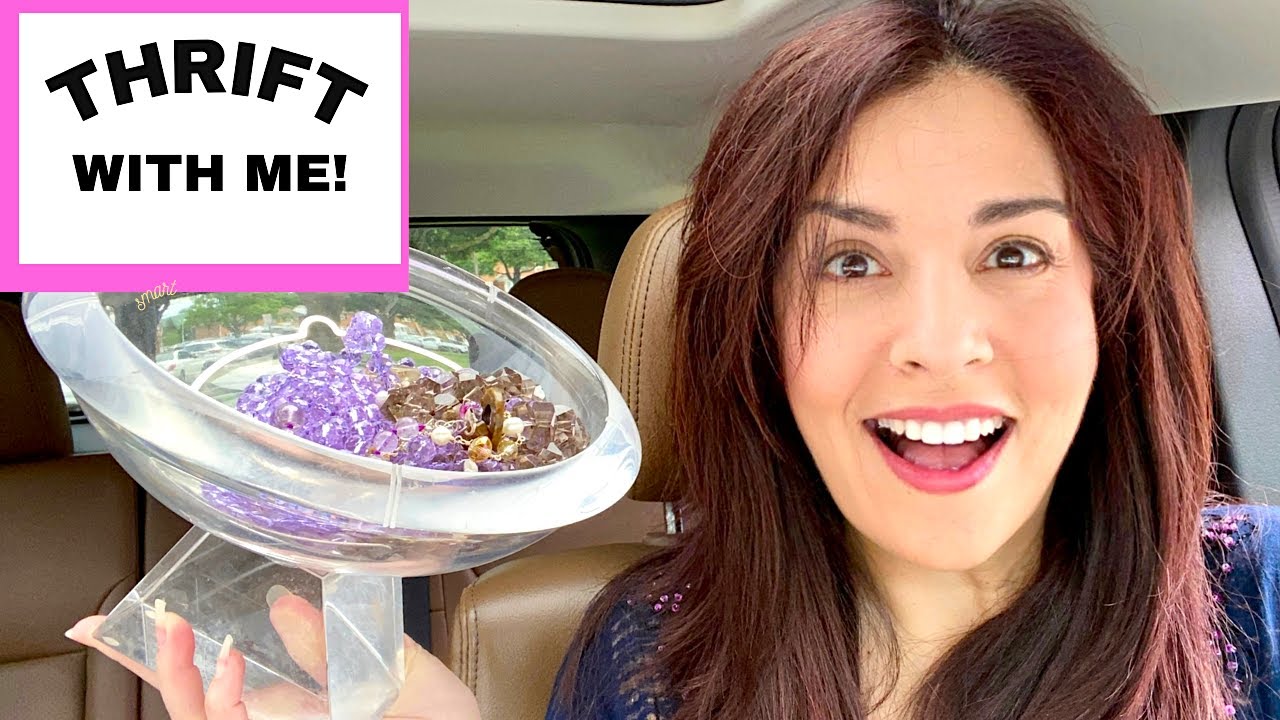 Thrift With Me For Vintage Jewelry And Valuable Art! I Scored Again!