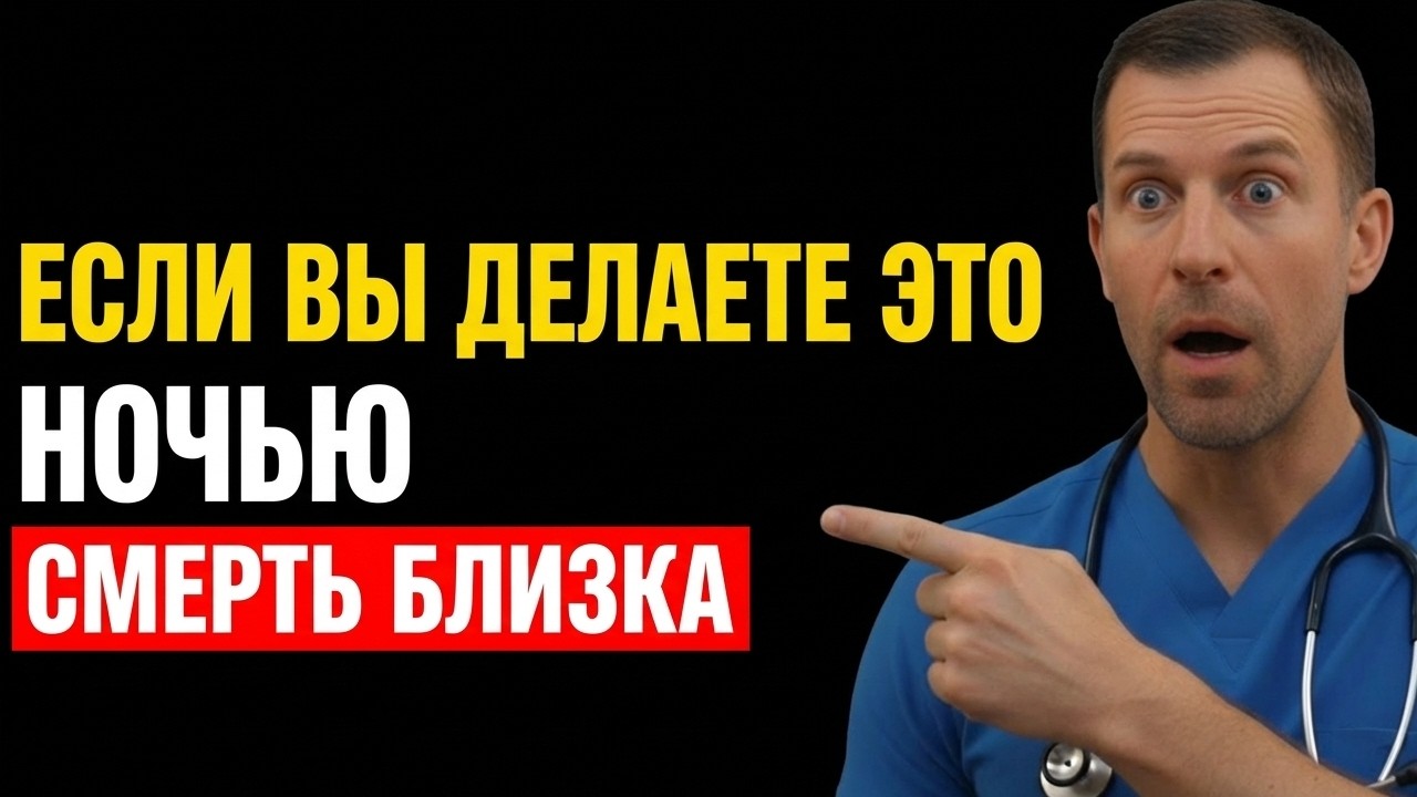 Он умер во сне из-за этого! Я умоляю вас, не делайте этого — это вызывает инфаркты и инсульты