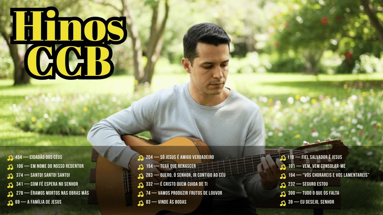 LINDOS HINOS CCB CANTADOS 🙏 | Louvores que Tocam o Coração e a Alma. A paz de Deus.......
