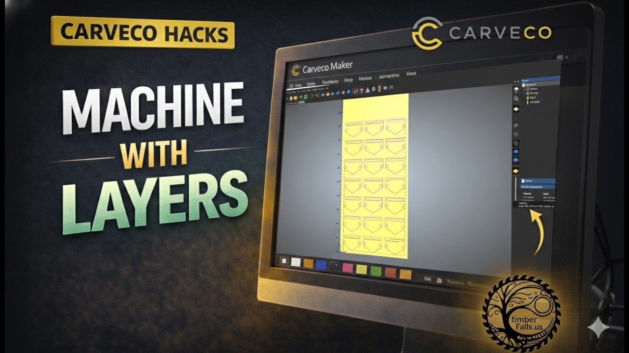 Carveco Hacks: Machining Smarter With Layers