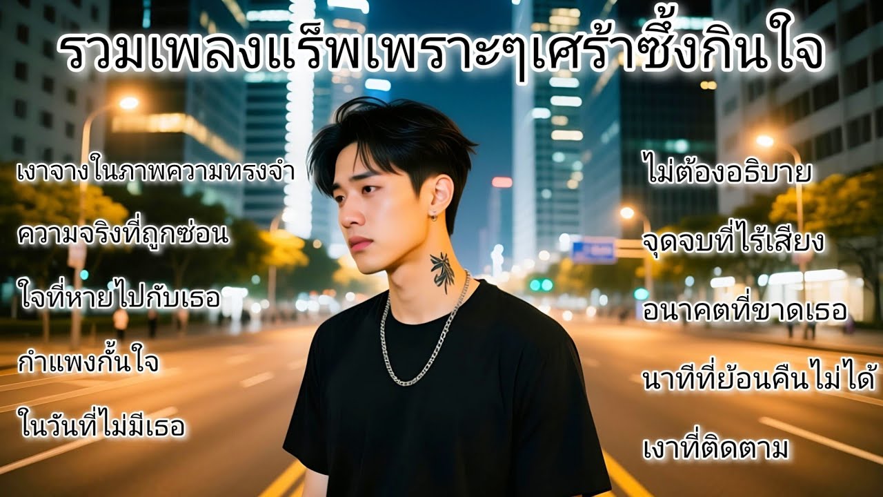 รวมเพลงแร็พเพราะๆเศร้าซึ้งกินอกหักเพลงใหม่🔥