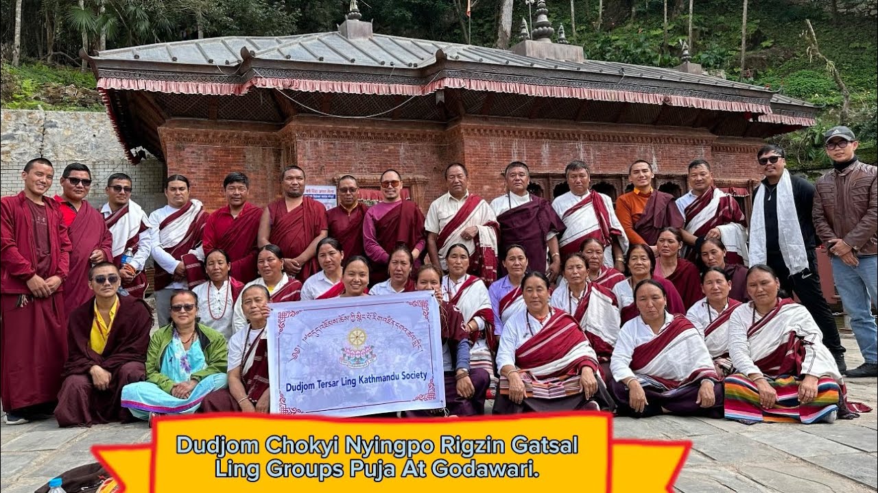 Dudjom Chokyi Nyingpo Rigzin Gatsal Ling Groups Pilgrimage and Picnic at Godawari.Oct/15/2023.❤️🙏🙏