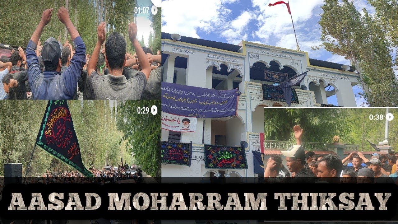 ASAD MOHARRAM observed at Thiksay Leh