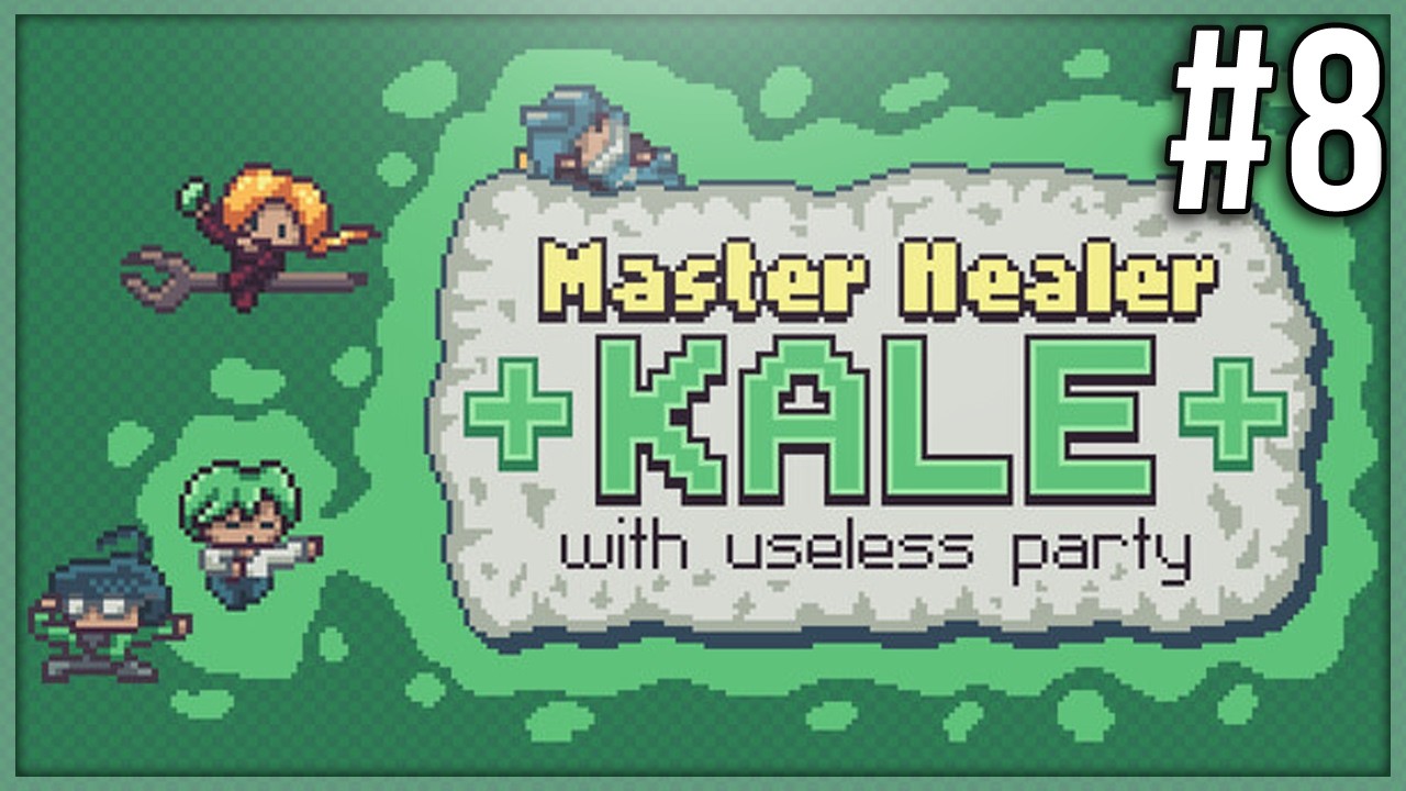TROCHĘ MI PRZYSMAŻYŁO KAMERKĘ! - Master Healer Kale with useless party #8