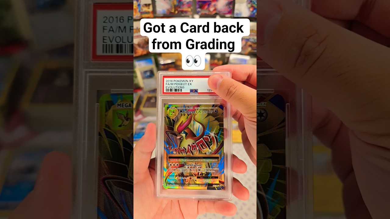 Карта покемонов за 40 долларов 😭 2016 XY Evolutions Pidgeot EX #pokemon #tcgcommunity #pokemoncar...