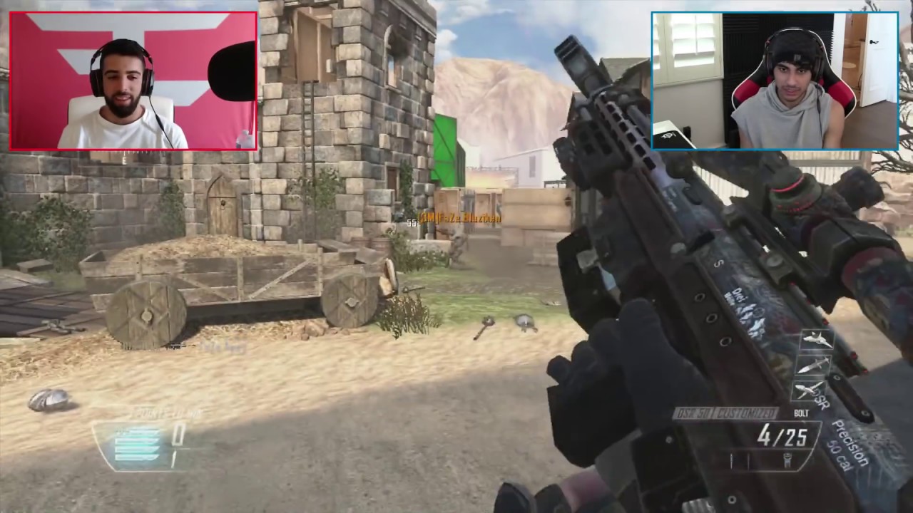 FaZe Rain vs FaZe Apex TRICKSHOTTING (CRAZY)