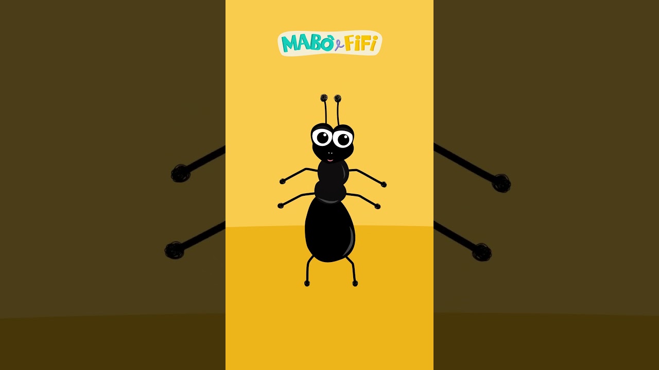 FORMIGA | S&eacute;rie Formas | @maboefifi  #desenhoinfantil